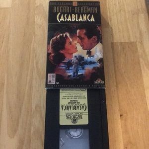 Casablanca 50th anniversary VHS